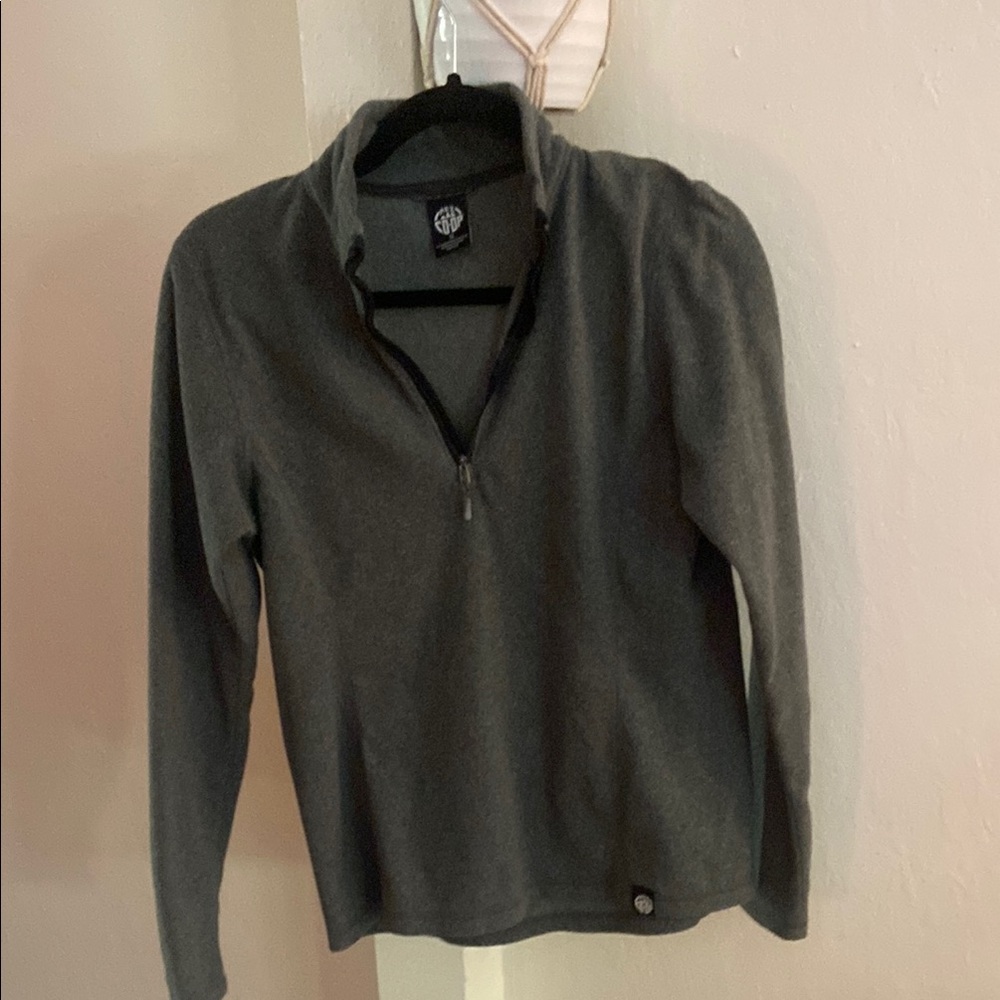 REI Co-op Heather Gray Fleece Pullover